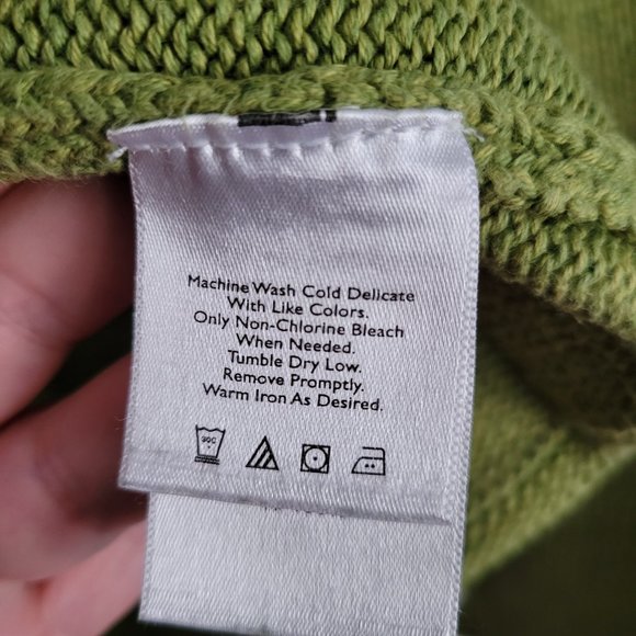 Eddie Bauer Knitted Cotton Sweater - Picture 9 of 10